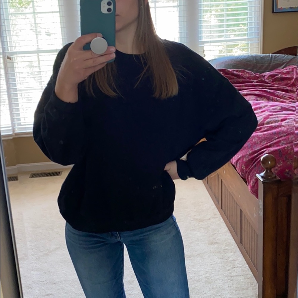 Black American Eagle crewneck